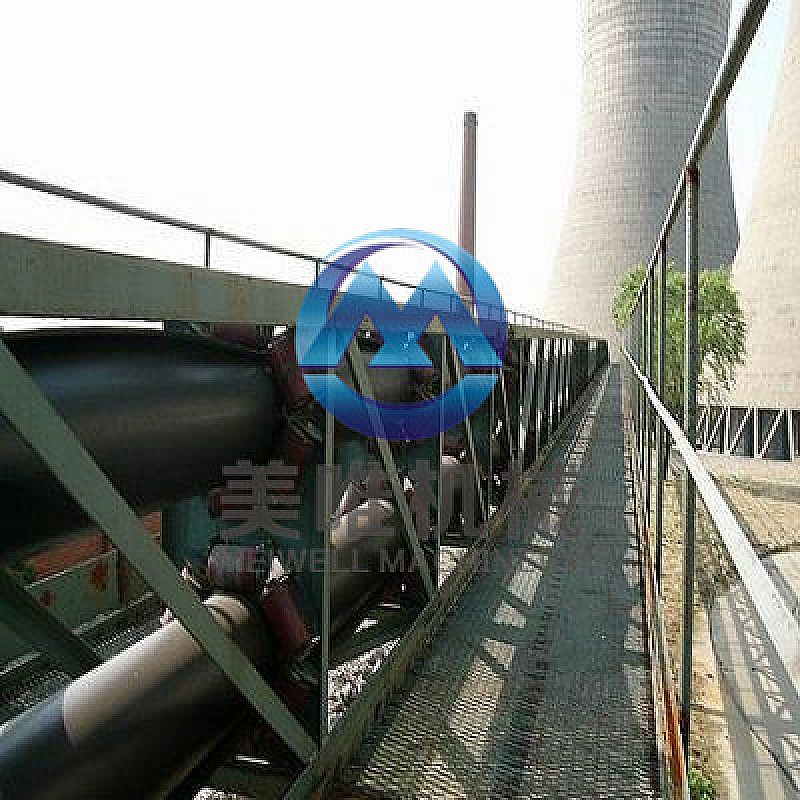 Pipe belt conveyor